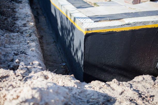 SJ Waterproofing Pros completing home waterproofing near Hamilton, OH