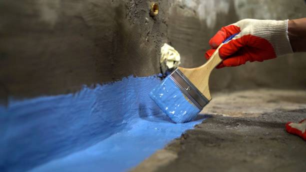 Commercial Emergency Waterproofing project at a Hamilton, OH business property by SJ Waterproofing Pros